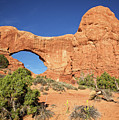 North Window Arch at Arches Park in Utah